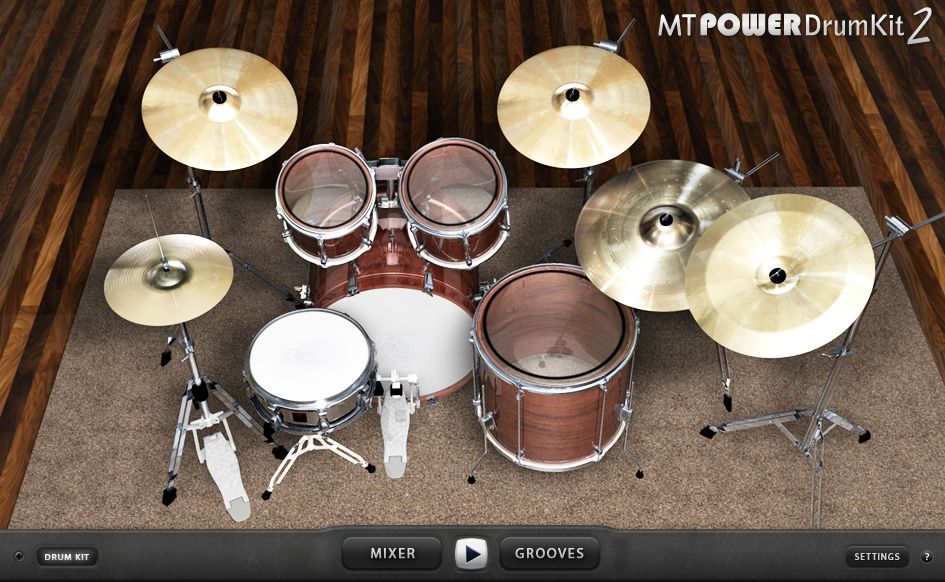 MT Power Drum Kit AU VST Drums Sampler 